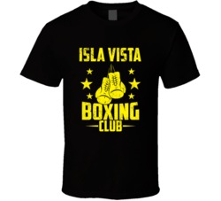 Isla Vista California Boxing Club Cool Sports Fitness T Shirt