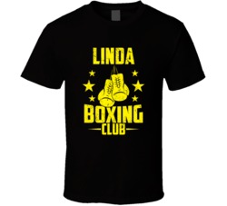 Linda California Boxing Club Cool Sports Fitness T Shirt