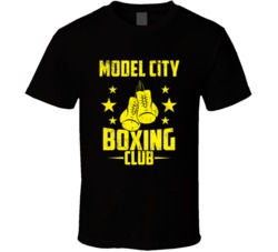 Model City New York Boxing Club Cool Sports Fitness T Shirt