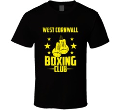 West Cornwall Connecticut Boxing Club Cool Sports Fitness T Shirt