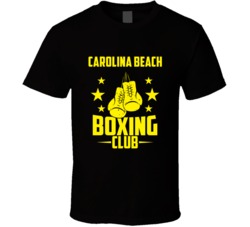 Carolina Beach North Carolina Boxing Club Cool Sports Fitness T Shirt