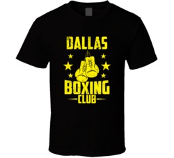 Dallas North Carolina Boxing Club Cool Sports Fitness T Shirt