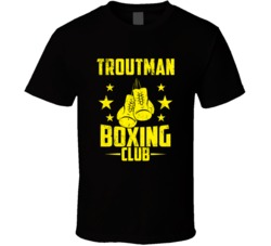 Troutman North Carolina Boxing Club Cool Sports Fitness T Shirt