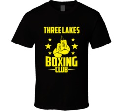 Three Lakes Florida Boxing Club Cool Sports Fitness T Shirt