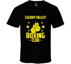 Cherry Valley Illinois Boxing Club Cool Sports Fitness T Shirt