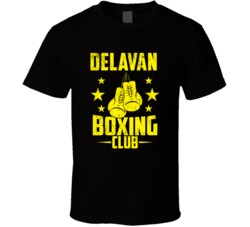 Delavan Illinois Boxing Club Cool Sports Fitness T Shirt