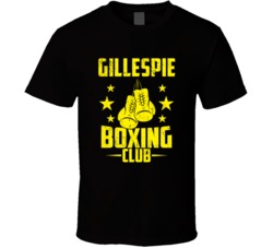Gillespie Illinois Boxing Club Cool Sports Fitness T Shirt