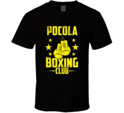 Pocola Oklahoma Boxing Club Cool Sports Fitness T Shirt