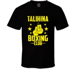 Talihina Oklahoma Boxing Club Cool Sports Fitness T Shirt