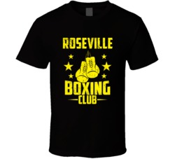 Roseville Illinois Boxing Club Cool Sports Fitness T Shirt