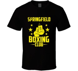 Springfield Illinois Boxing Club Cool Sports Fitness T Shirt