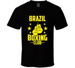 Brazil Indiana Boxing Club Cool Sports Fitness T Shirt