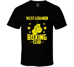 West Lebanon Indiana Boxing Club Cool Sports Fitness T Shirt