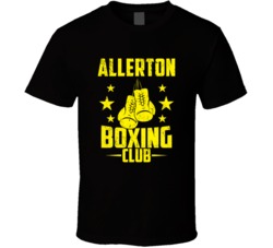 Allerton Iowa Boxing Club Cool Sports Fitness T Shirt