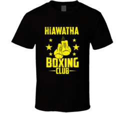 Hiawatha Iowa Boxing Club Cool Sports Fitness T Shirt