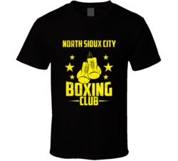 North Sioux City South Dakota Boxing Club Cool Sports Fitness T Shirt