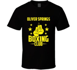 Oliver Springs Tennessee Boxing Club Cool Sports Fitness T Shirt