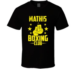 Mathis Texas Boxing Club Cool Sports Fitness T Shirt