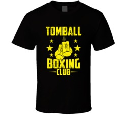 Tomball Texas Boxing Club Cool Sports Fitness T Shirt