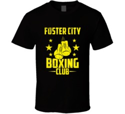 Foster City Michigan Boxing Club Cool Sports Fitness T Shirt