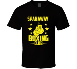 Spanaway Washington Boxing Club Cool Sports Fitness T Shirt