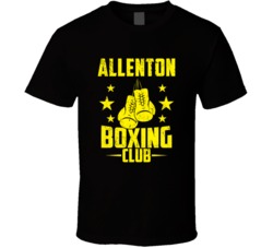 Allenton Wisconsin Boxing Club Cool Sports Fitness T Shirt