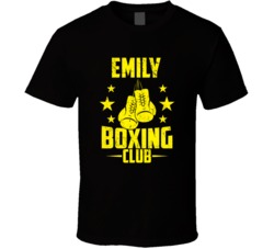 Emily Minnesota Boxing Club Cool Sports Fitness T Shirt