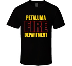 Fire Department Personalized City Customizable T Shirt