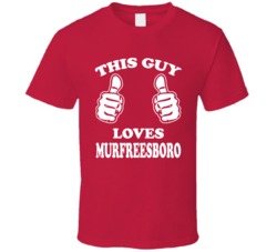 This Guy Loves City Custom Customizable T Shirt