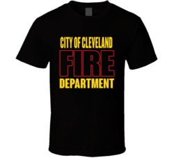 Fire Department Personalized City Customizable T Shirt