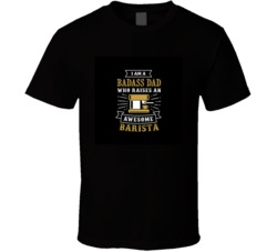 Father's Day Saying & Quotes Badass Dad 100% Vector Ready For Prin