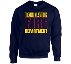 Fire Department Personalized City Customizable T Shirt