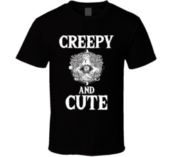 Creepy And Cute Funny Halloween T Shirt