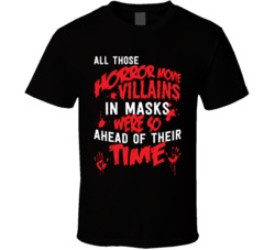 Horror Movie Villains In Mask Were Ahead Of Their Time Funny Halloween