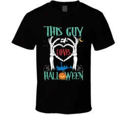 This Guy Loves Halloween T Shirt