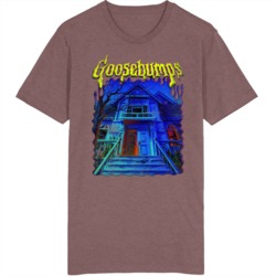 Goosebumps Dead House Retro Scary Tv Show Book Vintage Unisex T Shirt