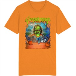 Goosebumps Haunted Mask Retro Scary Tv Show Book Vintage Unisex T Shir