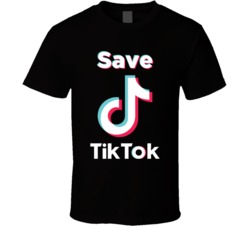 Save Tik Tok Social Media Influencer Tech Techie Fan T Shirt