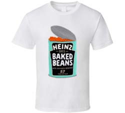 Heinz Baked Beans Crochet Open Can Food Foodie Fan T Shirt