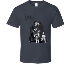 Life Is Beautiful Worn Look T Shirt