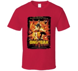 Ong Bak Thai Martial Arts Movie Fan Worn Look T Shirt