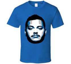 Jonah Jackson Detroit Football Big Head Fan T Shirt