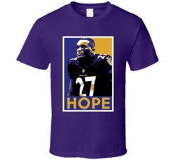 Jk Dobbins Baltimore Football Hope  Fan T Shirt