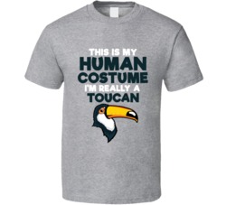 This Is My Human Costume Im Really A Toucan Halloween T Shirt