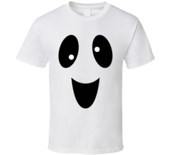 Goffy Big Ghost Face Halloween Idea T Shirt