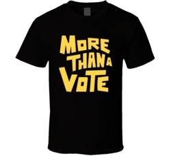 More Than A Vote Basketball Player T Shirt