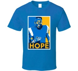 Joshua Kelley Los Angeles Football Hope  Fan T Shirt