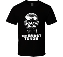 Andrew Tabiti Beast Tunde Big Face Silhouette Boxing Fight Fan T Shirt Andrew Tabiti Beast Tunde Big Face Silhouette Boxing Fight Fan T Shirt