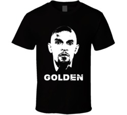 Caleb Truax Golden Big Face Silhouette Boxing Fight Fan T Shirt Caleb Truax Golden Big Face Silhouette Boxing Fight Fan T Shirt