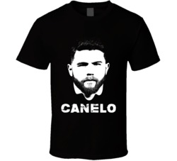 Saul Canelo Alvarez Big Face Silhouette Boxing Fight Fan T Shirt Saul Canelo Alvarez Big Face Silhouette Boxing Fight Fan T Shirt